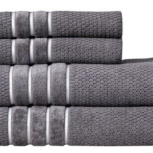 Rice Weave 100% Cotton 600 GSM 4-piece Bath towel